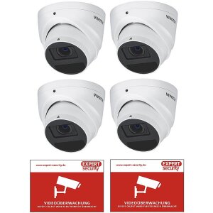 4er Kamera-Set VIVOTEK IT9380-HTV-V2 5MPx IR PoE