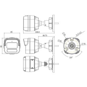 VIVOTEK IB9380-HV-V2 IP-Kamera 5MPx T/N IR PoE