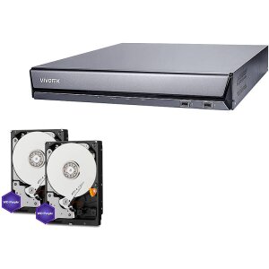 VIVOTEK SET NVR 20MPx 32-Kanal AI + 2x 4TB HDD