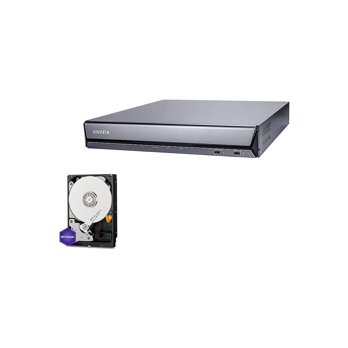 VIVOTEK SET NVR 20MPx 16-Kanal AI + 1x 4 box