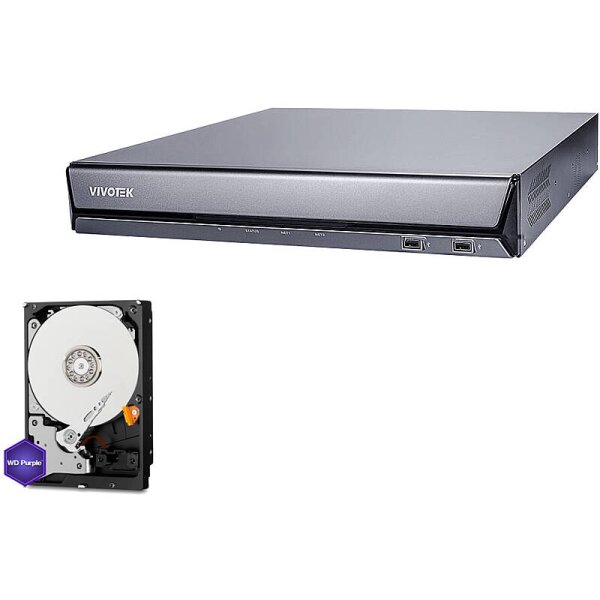 VIVOTEK SET NVR 20MPx 16-Kanal AI + 1x 4TB HDD
