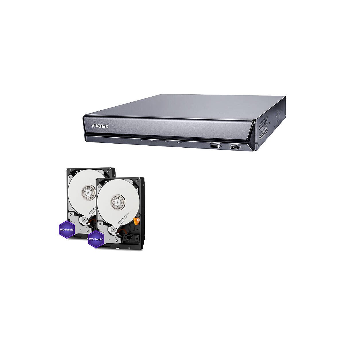 VIVOTEK SET NVR 20MPx 32-Kanal AI + 2x 8 box