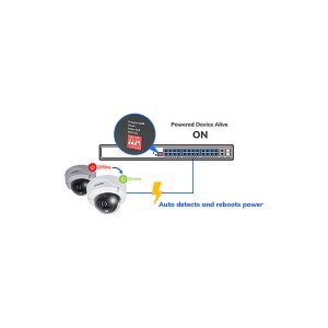 VIVOTEK AW-FET-060P-060 Switch unman. 6-Port, PoE