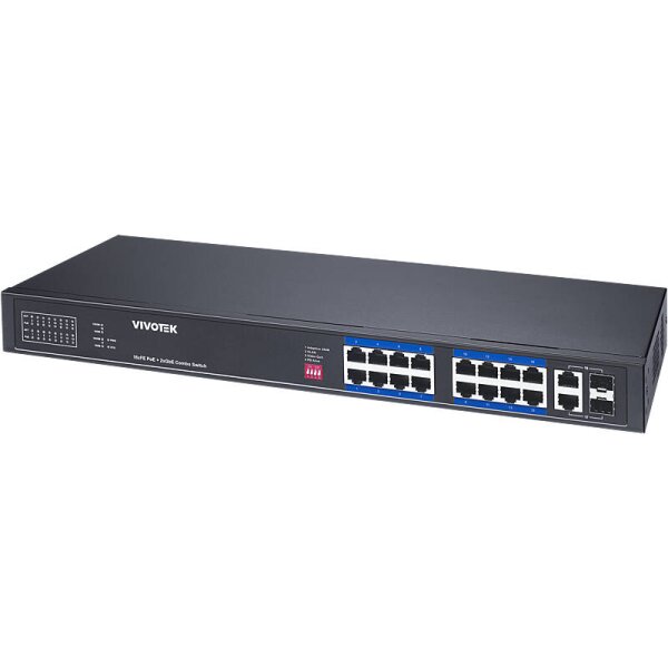 VIVOTEK AW-FGT-180P-250 Switch unman. 18-Port, PoE