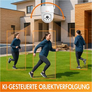 LUPUS LE213 IP-Kamera 3MPx T/N IR WLAN IP66