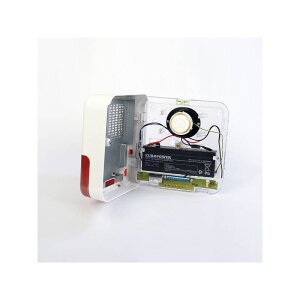 Satel SP-6500 R Opt.-akust. Außensirene rot 120dB