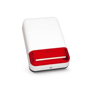 Satel SPLZ-1011 R Sirene rot 120dB 6V/1,3Ah Akku