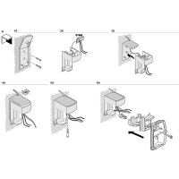 Aritech SB01 Befestigungssatz Halterung