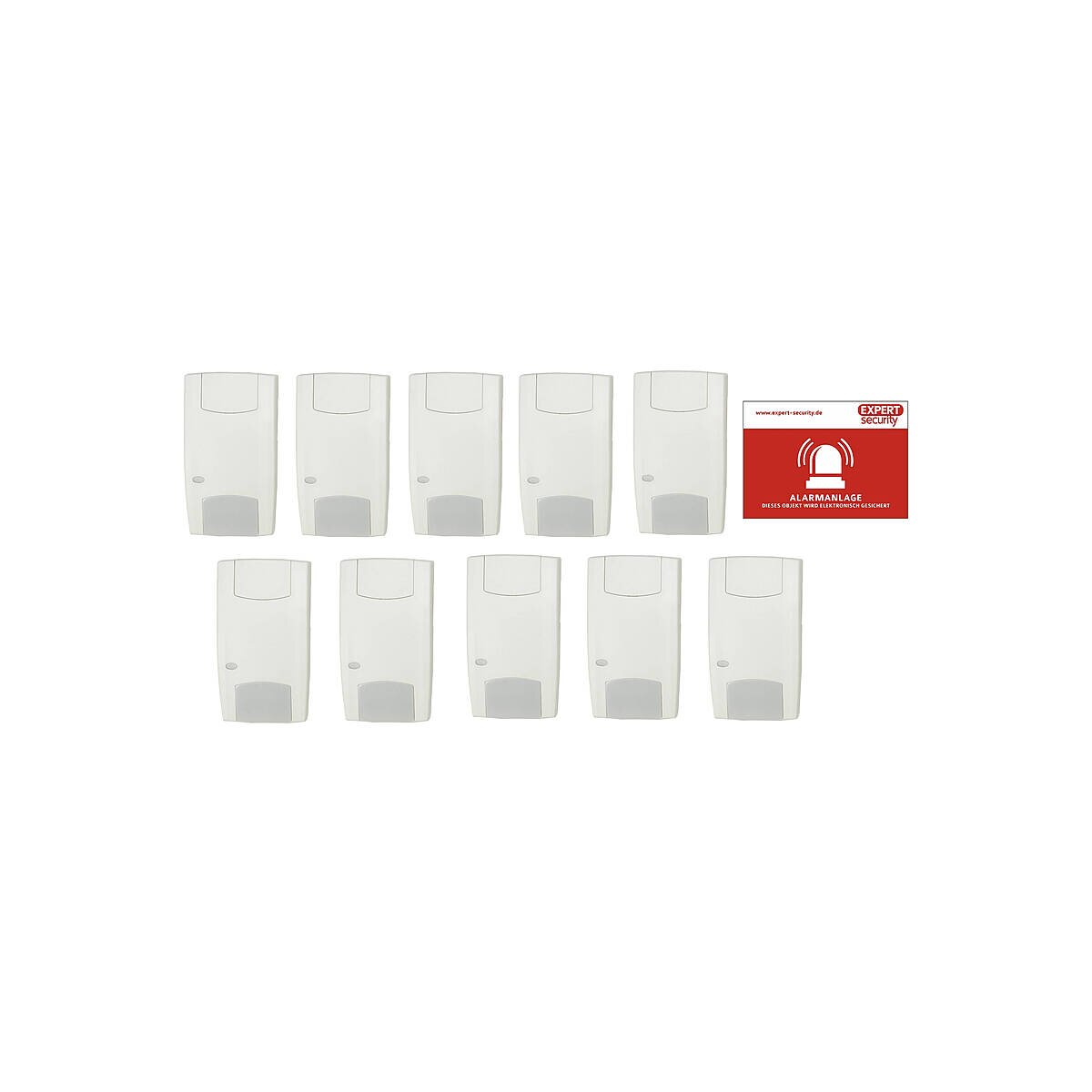 10er Set BW-Melder Aritech VE1012-D PIR 12m VdSB