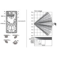 Aritech DD1012-N Dual-Bewegungsmelder PIR/MW VdS B