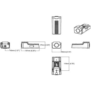 AXIS P1385-B BAREBONE IP-Kamera 1080p T/N PoE