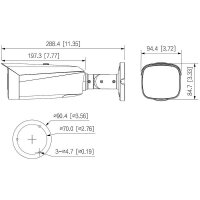 Dahua IPC-HFW3849T1P-AS-PV-0280B-S5 IP-Kamera 4K