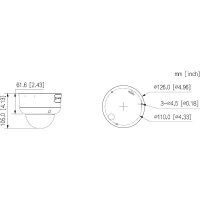 Dahua IPC-HDBW3849R1P-ZAS-PV-27135-S5 IP-Kamera 4K
