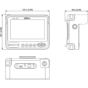 Dahua PFM904 4,3 HD-CVI Analog Tester