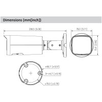 Dahua IPC-HFW3849TP-ZS-IL-B IP-Kamera 4K TN IR PoE