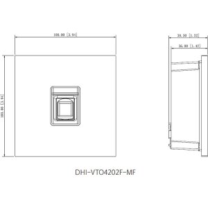 Dahua - VTO4202F-MF - Fingerabdruck Modul