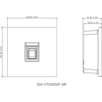 Dahua - VTO4202F-MF - Fingerabdruck Modul