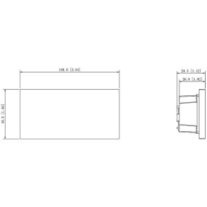 Dahua - VTO4202FB-MN - Blende Modul