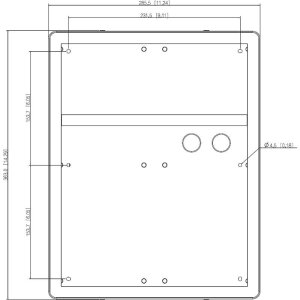 Dahua - VTM06R6 - Aufputz Regendach, 6 Modul