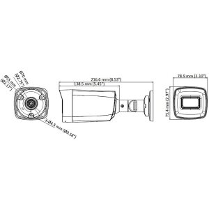 HIKVision DS-2CE17H0T-IT3E(3.6mm)(C) HD-TVI Kamera