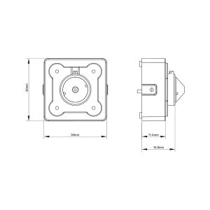 LUPUSCAM - LE105HD - Pinhole Minikamera 720p