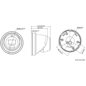 HIKVision DS-2CD2387G3-LI2UY(2.8mm) IP-Kamera 4K