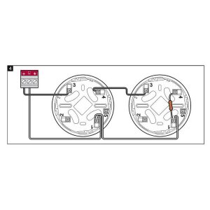Satel DB-100 Sockel für automatische Brandmelder