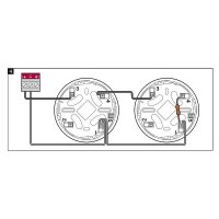 Satel DB-100 Sockel für automatische Brandmelder