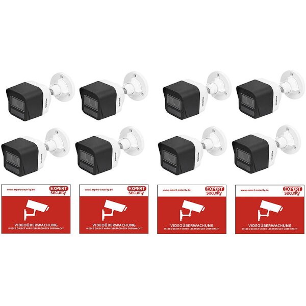 8er Kamera-Set VIVOTEK IB9380-HTV-V2 5MPx IR PoE
