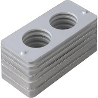 graue Falz-Unterlagen für ABUS PR2600 PR2700