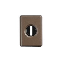 Abus PZS80 B Panzerplatte m. Ziehschutz, braun