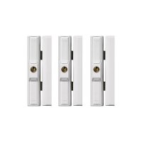 3er ABUS DF88 W AL0125 Dach-Fensterschloss weiß