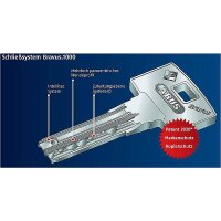 Abus Bravus 1000 Doppelzylinder 30/40 vs. 5 Schl.