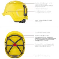 ABUS Scator-E Arbeitsschutzhelm safety orange