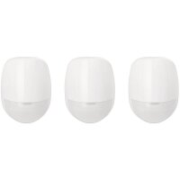 3er SET ABUS AZBW10000 Draht-Bewegungsmelder PIR