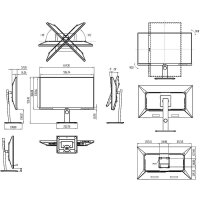 AG Neovo DW2702 27 LCD Monitor WQHD, HDMI