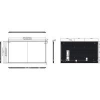 AG Neovo NSD-6503 64,5 LCD Monitor, UHD, HDMI