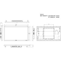 AG Neovo QX-43 43 LCD Monitor 4K HDMI