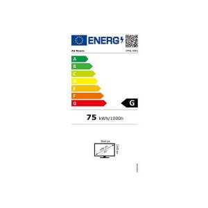 AG Neovo SMQ-4301 43 LCD Monitor, 4K, HDMI