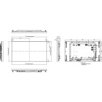 AG Neovo PN-55D3 55 LCD Monitor, LED, HDMI