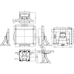 AG Neovo TX-1702 17 LCD Monitor, HDMI