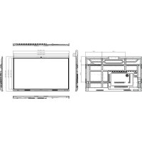 AG Neovo IFP8604P 85,6 Meetboard 4K, UHD