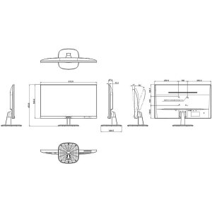 AG Neovo SC-2702 27 LCD Monitor 1080p, HDMI