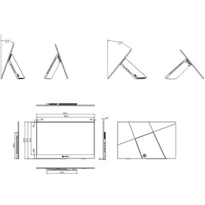 AG Neovo N1651 15,6 OLED Monitor 4K, tragbar