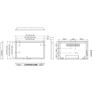 AG Neovo QX2702 27 LCD Monitor 4K HDMI