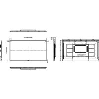 AG Neovo HMQ-5501 54,6 LCD Monitor 4K UHD, HDMI