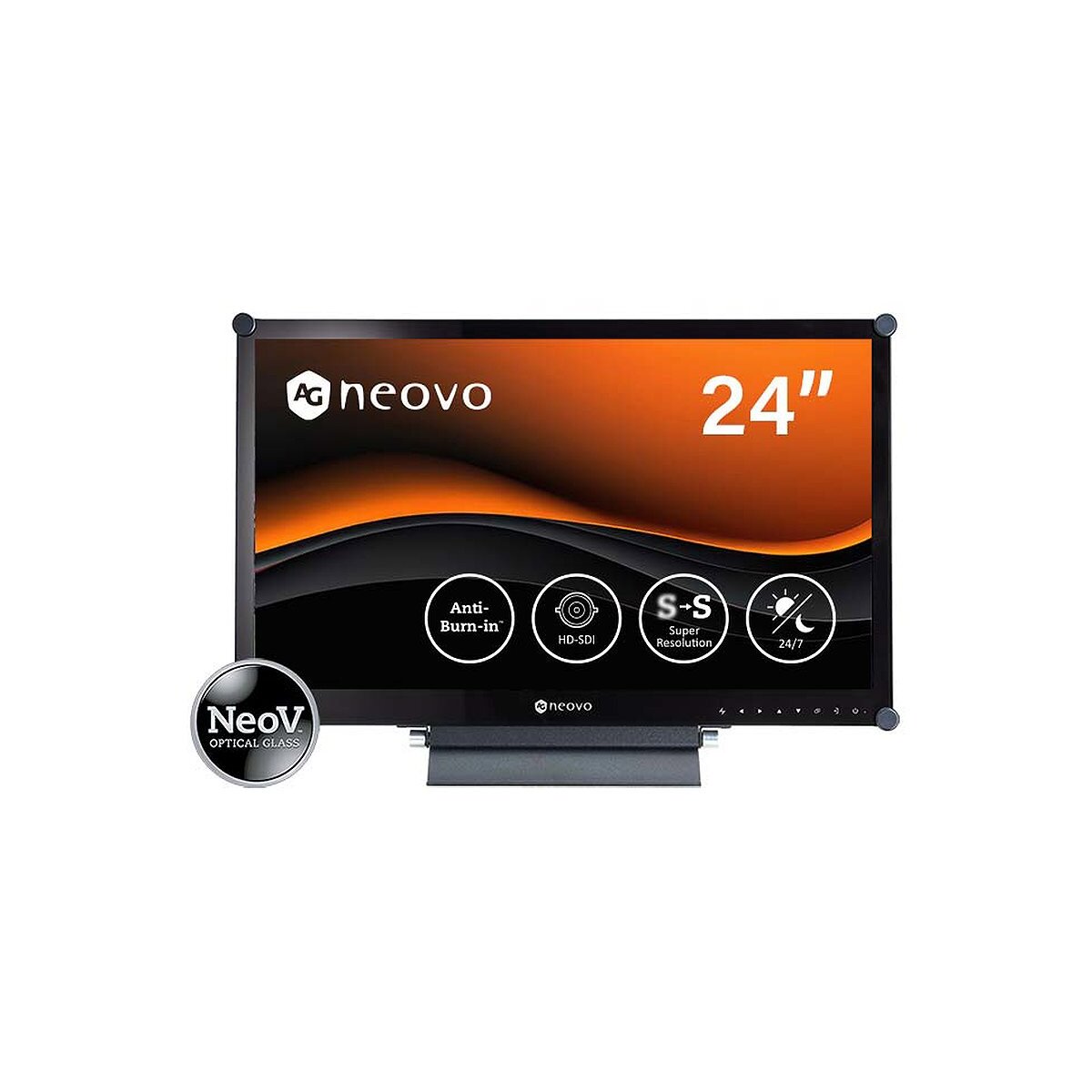 AG Neovo HX-2402 24 LCD Monitor 1080p HD box