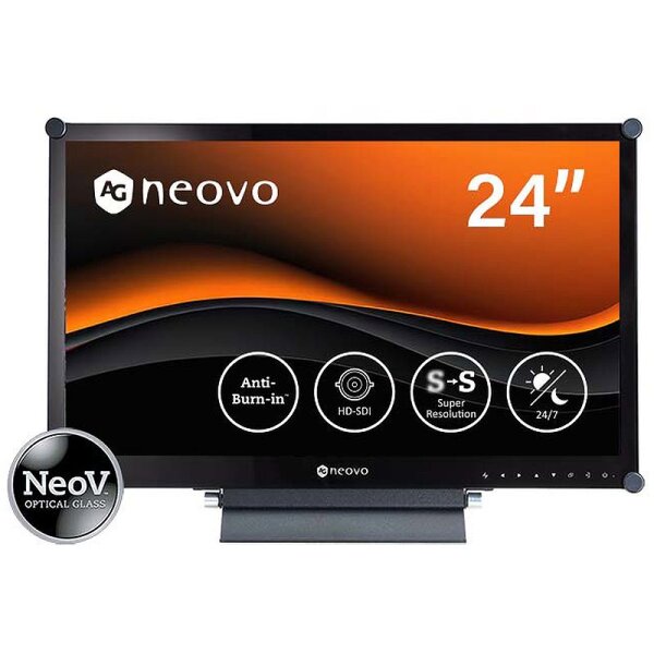 AG Neovo HX-2402 24 LCD Monitor 1080p HDMI