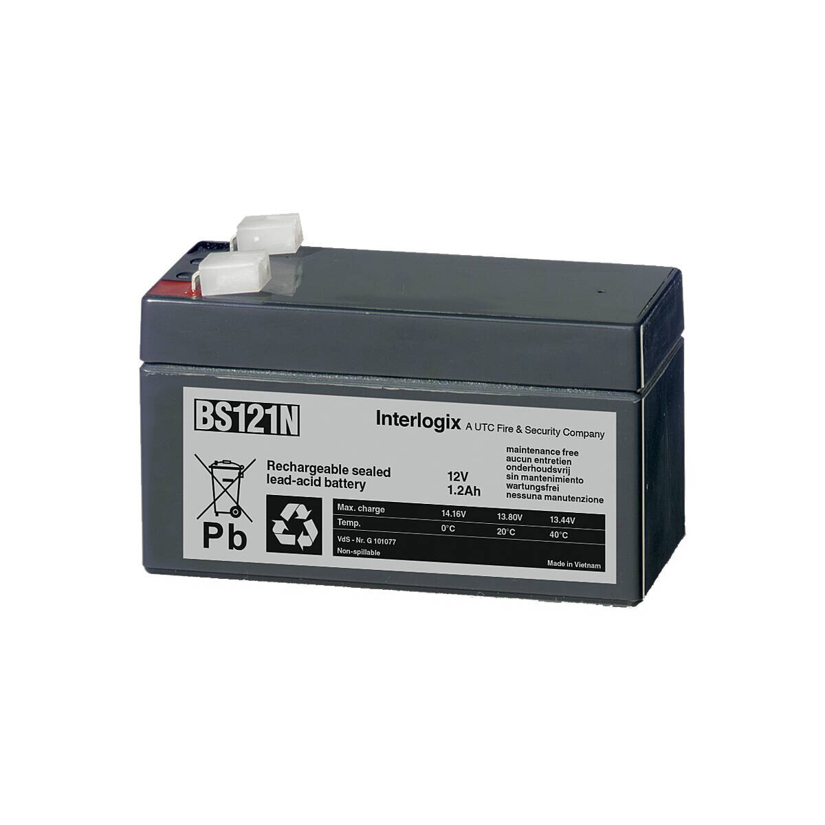 Aritech BS121N Akku 12 Volt/1,2 Ah