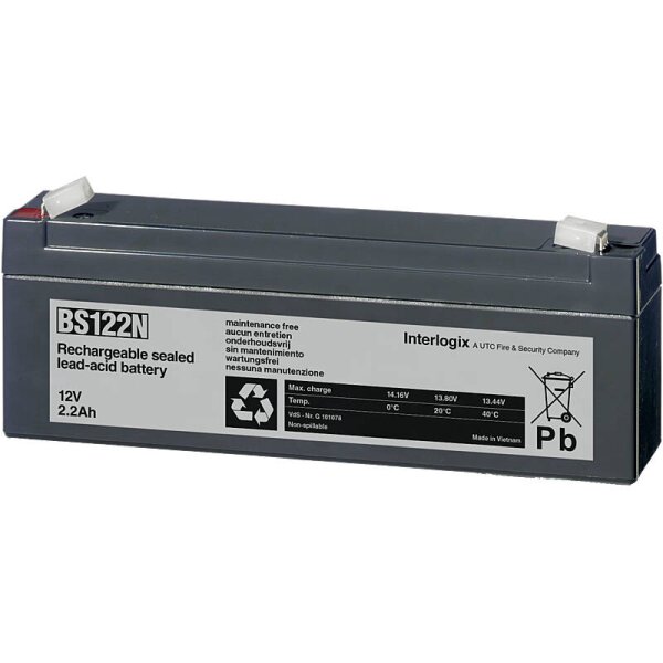 Aritech BS122N Akku 12 Volt/2,2 Ah